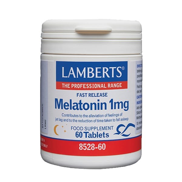 Lamberts Melatonin 1 mg Fast Release, 60 tablets